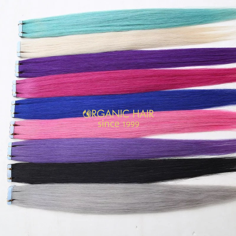 Cheap and straight tape full cuticle hair extension A3